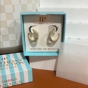 Bomb Party BP March Birthday 2026 Earrings - Hoops